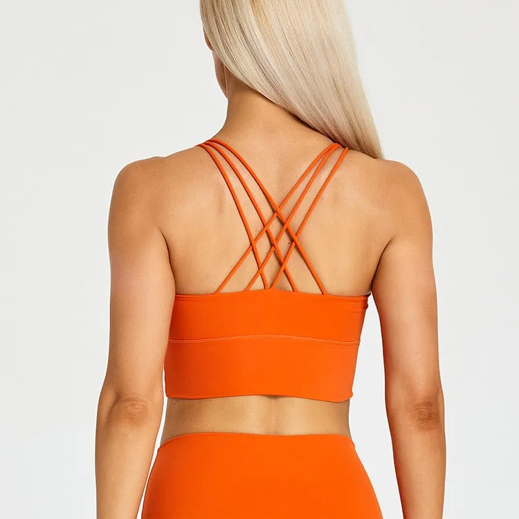 Yoga Top Butterfly Strap
