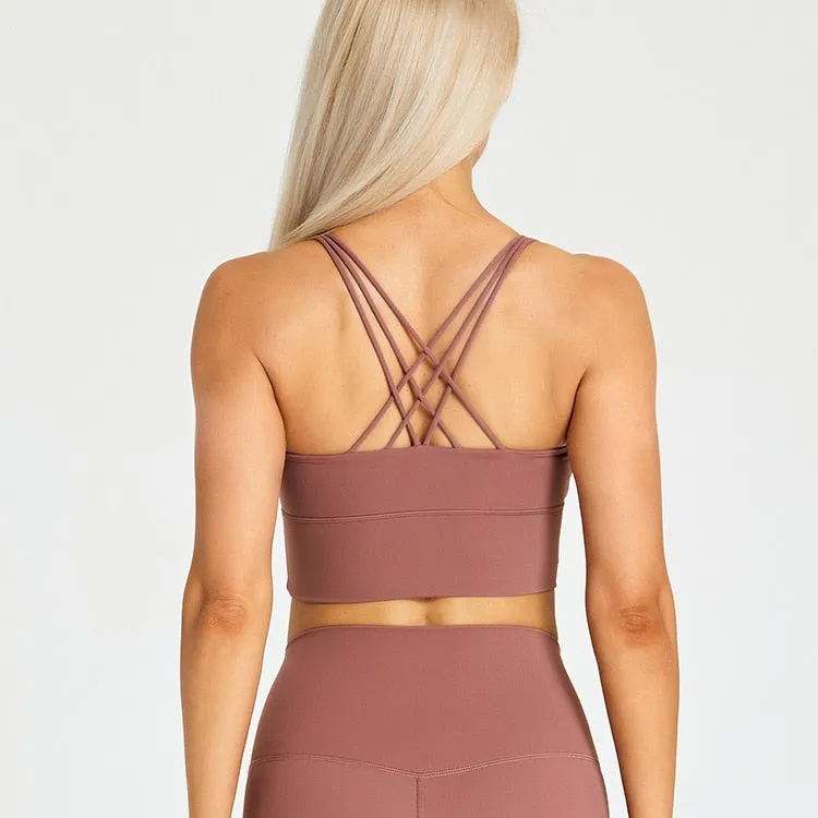 Yoga Top Butterfly Strap