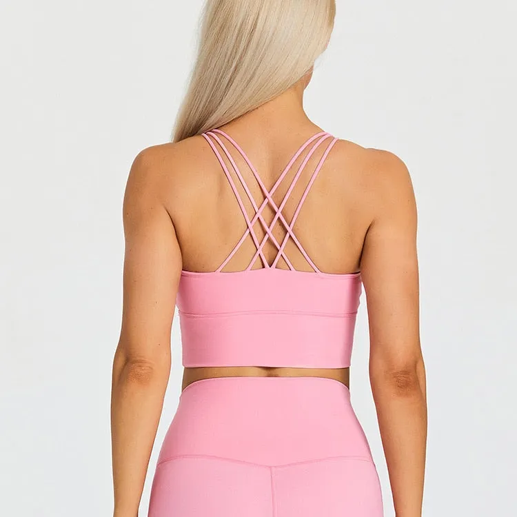 Yoga Top Butterfly Strap