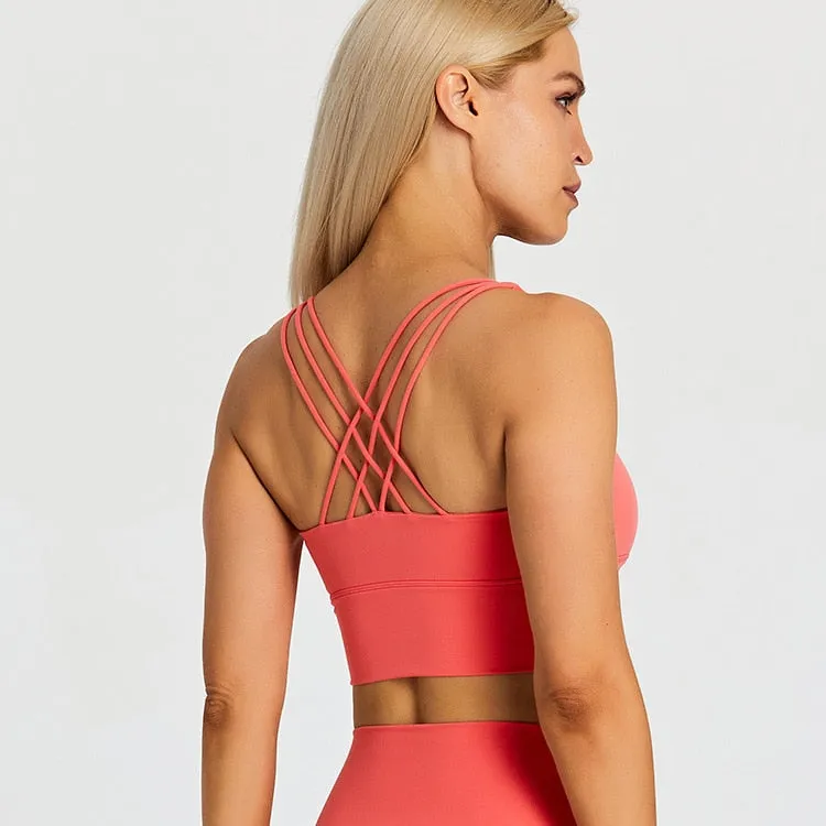 Yoga Top Butterfly Strap