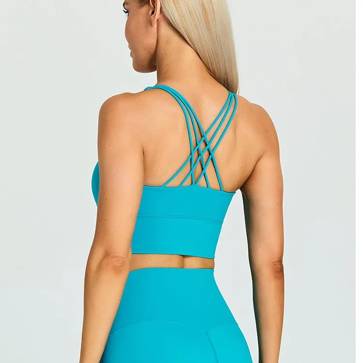 Yoga Top Butterfly Strap