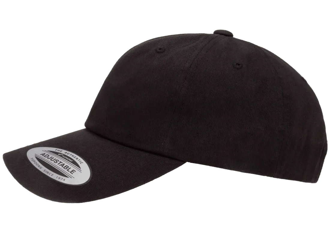 YP Classics Adjustable Dad Cap Black