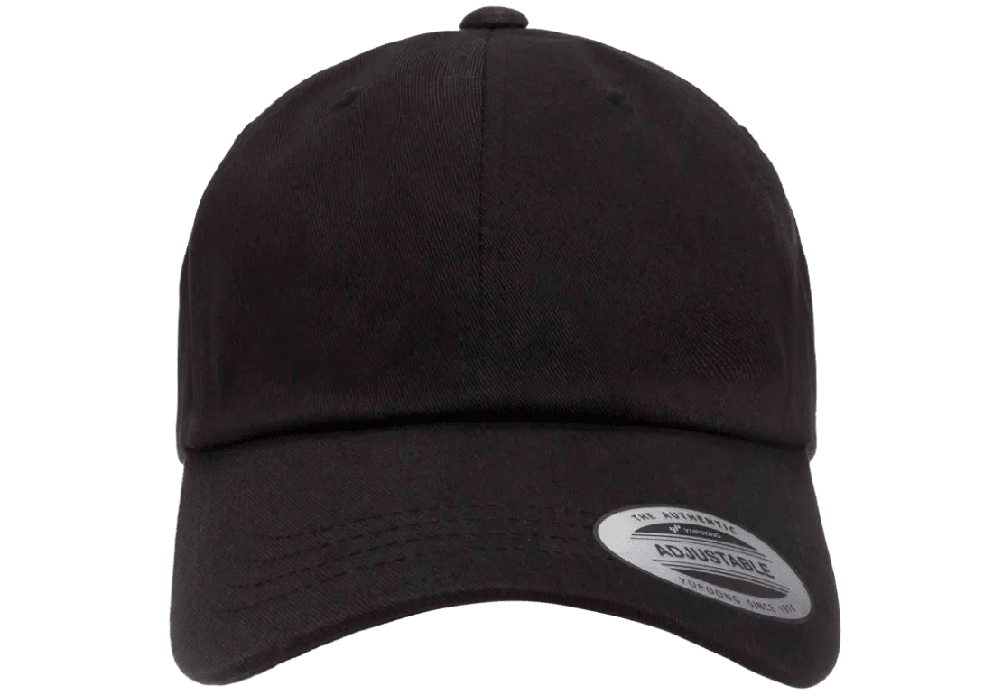 YP Classics Adjustable Dad Cap Black