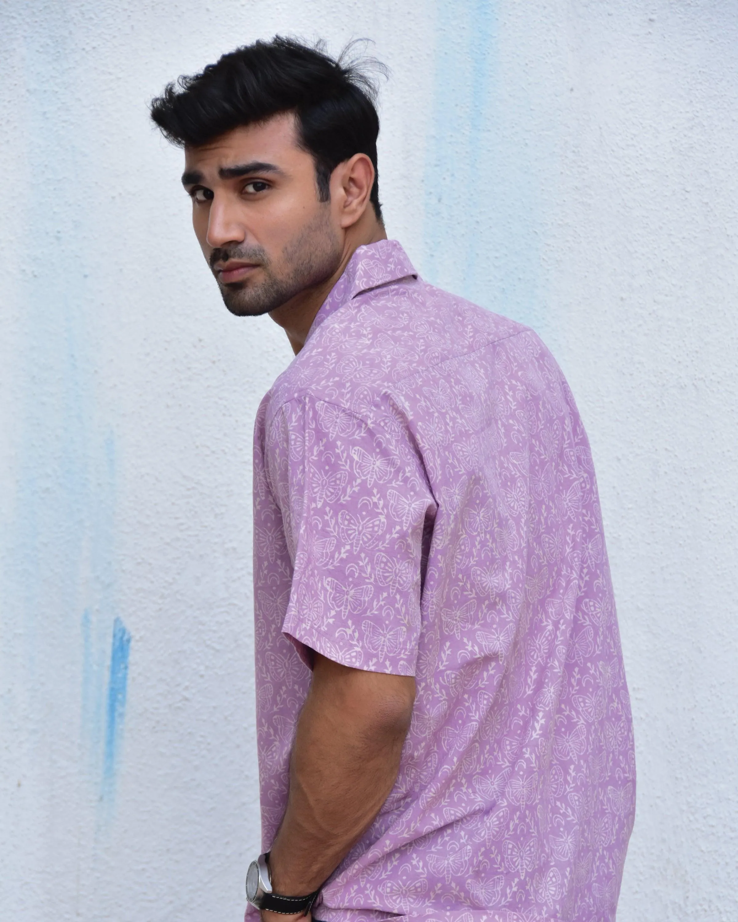 Zen Garden Handblockprinted Pure Cotton Shirt