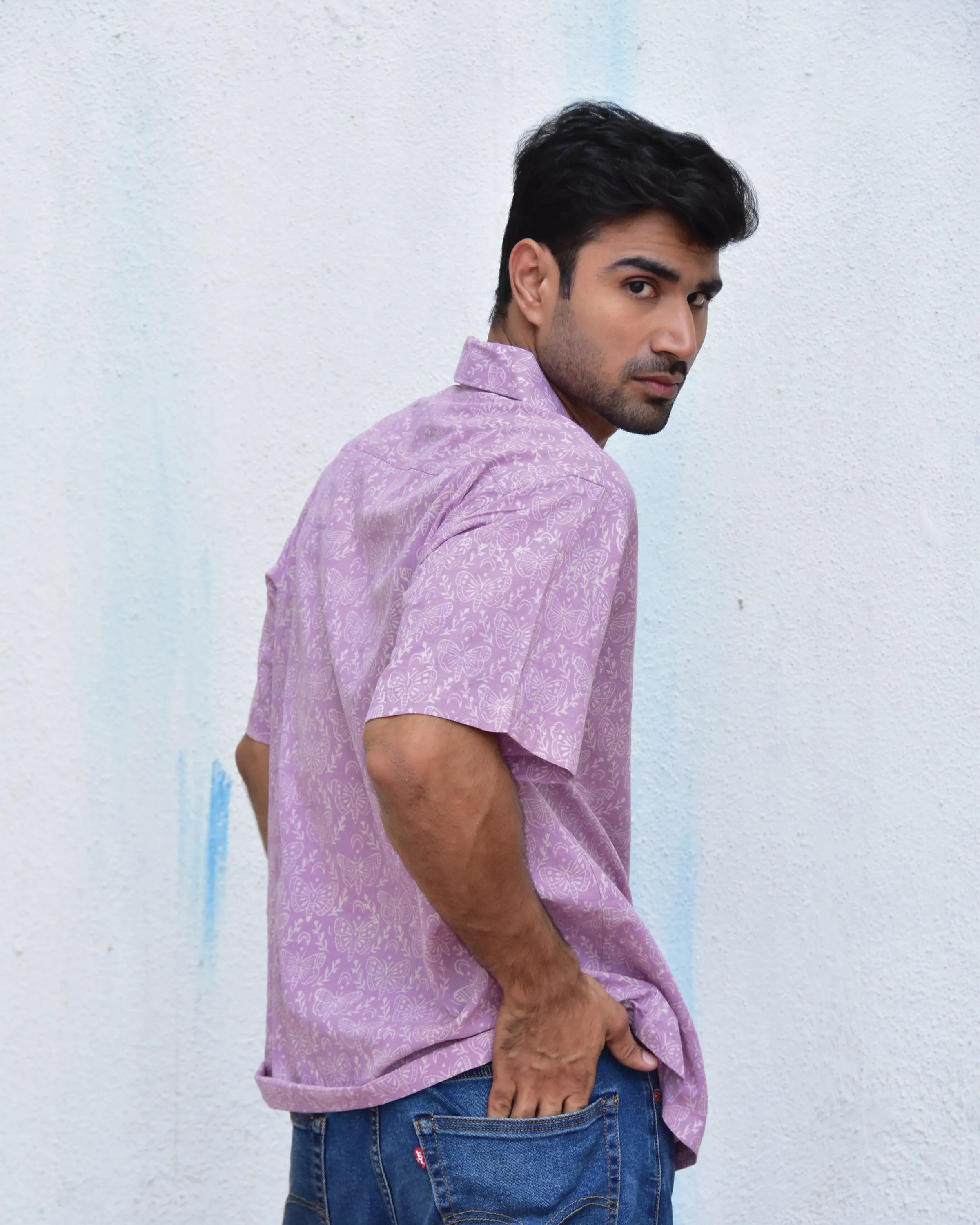 Zen Garden Handblockprinted Pure Cotton Shirt