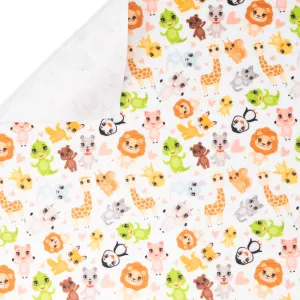 Zoo Babies Printed Felt